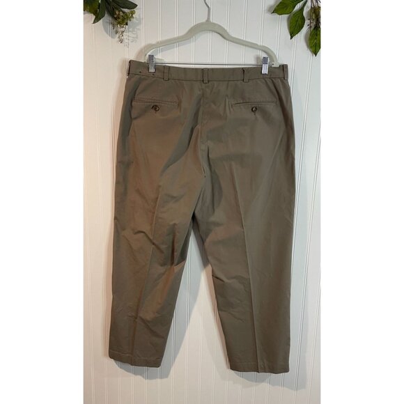 Brooks Brothers Mens Khaki Dress Pants W38/L32 100% Cotton - Picture 2 of 13
